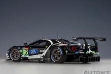 Indlæs billede til gallerivisning FORD USA GT FORD ECOBOOST 3.5L TURBO V6 TEAM FORD CHIP GANASSI UK N 66 6th LMGTE PRO CLASS 24h LE MANS 2019 S.MUICKE - O.PLA - B.JOHNSON BLACK WHITE