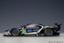 Indlæs billede til gallerivisning FORD USA GT FORD ECOBOOST 3.5L TURBO V6 TEAM FORD CHIP GANASSI UK N 66 6th LMGTE PRO CLASS 24h LE MANS 2019 S.MUICKE - O.PLA - B.JOHNSON BLACK WHITE