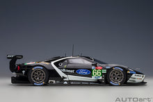 Indlæs billede til gallerivisning FORD USA GT FORD ECOBOOST 3.5L TURBO V6 TEAM FORD CHIP GANASSI UK N 66 6th LMGTE PRO CLASS 24h LE MANS 2019 S.MUICKE - O.PLA - B.JOHNSON BLACK WHITE