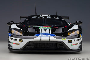 FORD USA GT FORD ECOBOOST 3.5L TURBO V6 TEAM FORD CHIP GANASSI UK N 66 6th LMGTE PRO CLASS 24h LE MANS 2019 S.MUICKE - O.PLA - B.JOHNSON BLACK WHITE