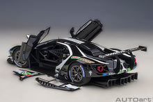 Indlæs billede til gallerivisning FORD USA GT FORD ECOBOOST 3.5L TURBO V6 TEAM FORD CHIP GANASSI UK N 66 6th LMGTE PRO CLASS 24h LE MANS 2019 S.MUICKE - O.PLA - B.JOHNSON BLACK WHITE