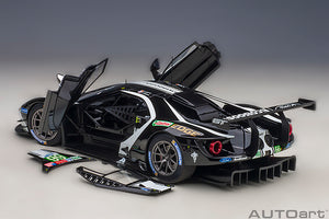 FORD USA GT FORD ECOBOOST 3.5L TURBO V6 TEAM FORD CHIP GANASSI UK N 66 6th LMGTE PRO CLASS 24h LE MANS 2019 S.MUICKE - O.PLA - B.JOHNSON BLACK WHITE