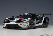 Indlæs billede til gallerivisning FORD USA GT FORD ECOBOOST 3.5L TURBO V6 TEAM FORD CHIP GANASSI UK N 66 6th LMGTE PRO CLASS 24h LE MANS 2019 S.MUICKE - O.PLA - B.JOHNSON BLACK WHITE