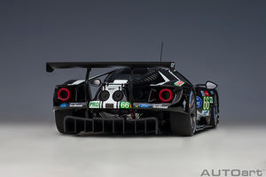 FORD USA GT FORD ECOBOOST 3.5L TURBO V6 TEAM FORD CHIP GANASSI UK N 66 6th LMGTE PRO CLASS 24h LE MANS 2019 S.MUICKE - O.PLA - B.JOHNSON BLACK WHITE
