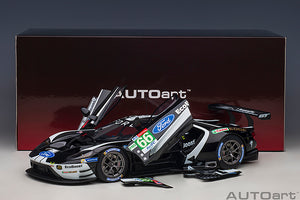 FORD USA GT FORD ECOBOOST 3.5L TURBO V6 TEAM FORD CHIP GANASSI UK N 66 6th LMGTE PRO CLASS 24h LE MANS 2019 S.MUICKE - O.PLA - B.JOHNSON BLACK WHITE