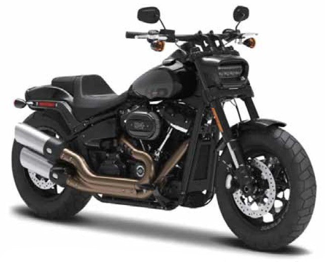 2022 Harley Davidson 2000 Fat Bob 114 black 1:18