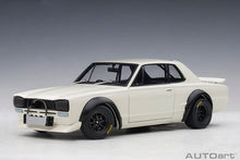 Indlæs billede til gallerivisning 1/18 Nissan Skyline GT-R (KPGC-10) Racing, white 1:18