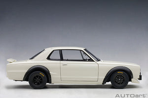 1/18 Nissan Skyline GT-R (KPGC-10) Racing, white 1:18