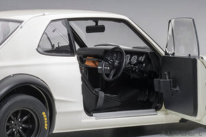 1/18 Nissan Skyline GT-R (KPGC-10) Racing, white 1:18