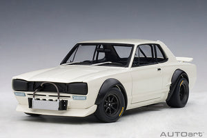 1/18 Nissan Skyline GT-R (KPGC-10) Racing, white 1:18