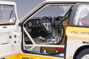 AUDI SPORT QUATTRO S1 N.8 WINNER SANREMO 1985 ROHRL-GEISTDORFER 1:18