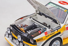 Indlæs billede til gallerivisning AUDI SPORT QUATTRO S1 N.8 WINNER SANREMO 1985 ROHRL-GEISTDORFER 1:18