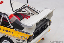 Indlæs billede til gallerivisning AUDI SPORT QUATTRO S1 N.8 WINNER SANREMO 1985 ROHRL-GEISTDORFER 1:18