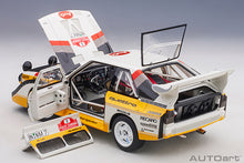 Indlæs billede til gallerivisning AUDI SPORT QUATTRO S1 N.8 WINNER SANREMO 1985 ROHRL-GEISTDORFER 1:18