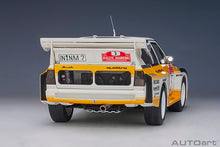 Indlæs billede til gallerivisning AUDI SPORT QUATTRO S1 N.8 WINNER SANREMO 1985 ROHRL-GEISTDORFER 1:18