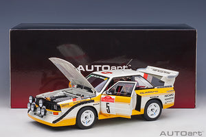 AUDI SPORT QUATTRO S1 N.8 WINNER SANREMO 1985 ROHRL-GEISTDORFER 1:18