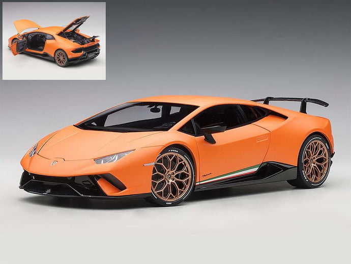LAMBORGHINI HURACAN PERFORMANTE 2017 ORANGE 1:18