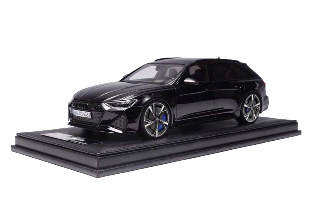 AUDI A6 RS6 AVANT (C8) 2020 GLOSS BLACK 1:18