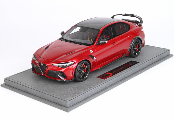 ALFA ROMEO GIULIA GTAm 2020 - CON VETRINA - WITH SHOWCASE ROSSO GTA - RED MET