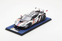 Indlæs billede til gallerivisning FERRARI 488 GTE EVO 3.9L TURBO V8 TEAM AF CORSE N 83 3rd LMGTE AM CLASS 24h LE MANS 2020 E.COLLARD - N.NIELSEN - F.PERRODO - CON VETRINA - WITH SHOWCASE WHITE BLACK