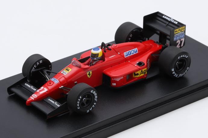 FERRARI F187 N.27 3rd MONACO GP 1987 MICHELE ALBORETO 1:43