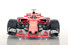 Indlæs billede til gallerivisning FERRARI F1  SF70H N 7 4th AUSTRALIAN GP 2017 KIMI RAIKKONEN - CON VETRINA  - WITH SHOWCASE RED