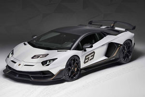 LAMBORGHINI AVENTADOR SVJ BIANCO PHANES SPECIAL EDITION 1:43