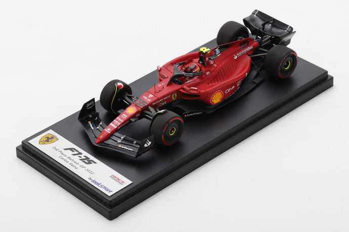 FERRARI F1-75 N.55 2nd BAHRAIN 2022 C.SAINZ 1:43