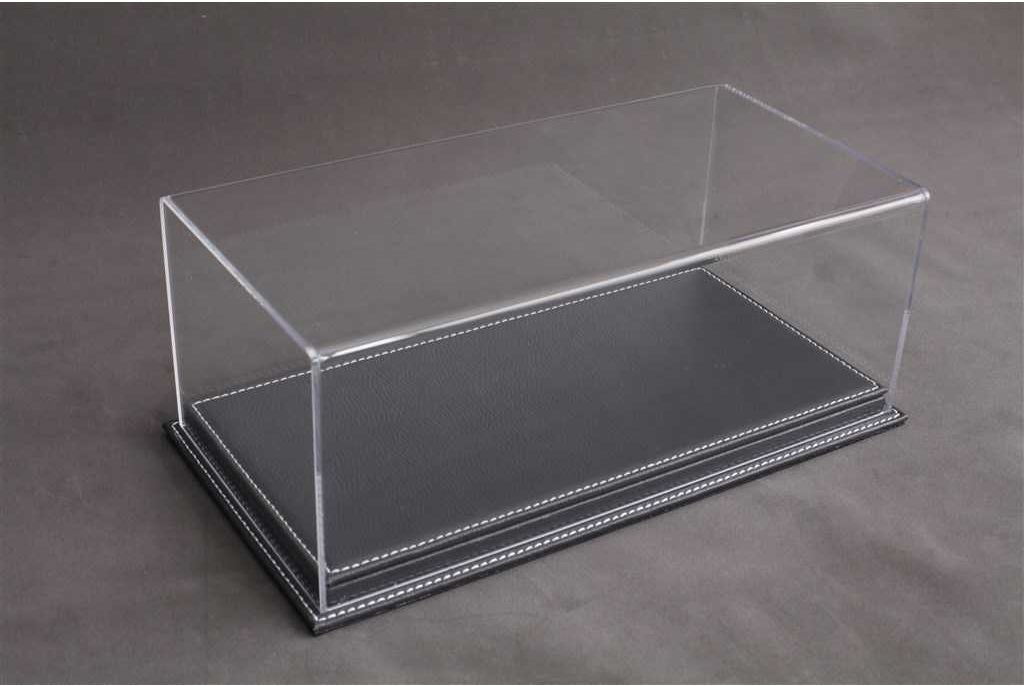 1:24 Mulhouse Deluxe Display Case with Leather Anthracite Base