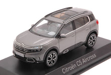 Indlæs billede til gallerivisning CITROEN C5 AIRCROSS 2018 PLATINIUM GREY &amp; SILVER DECO 1:43