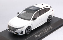 Indlæs billede til gallerivisning PEUGEOT 308 SW GT 2021 PEARL WHITE 1:43