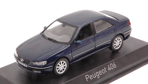 PEUGEOT 406 2003 CHINESE BLUE 1:43