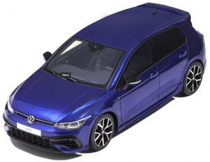 W GOLF VIII R 2021 MET.BLUE os 1:18