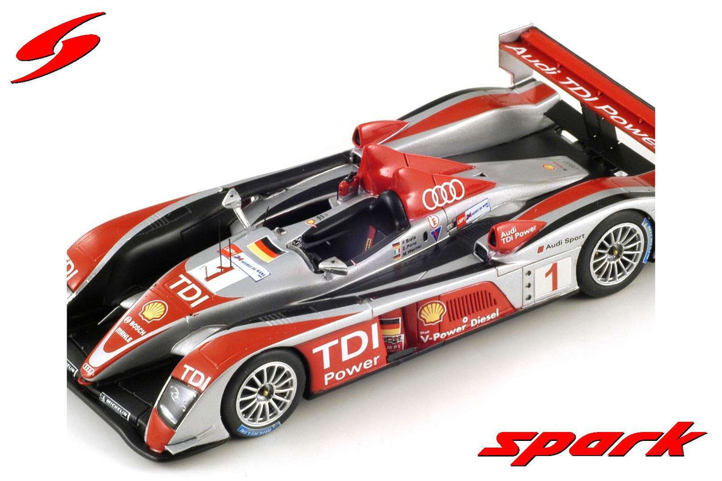 AUDI R 10 N.1 6th LM 2008 1:43