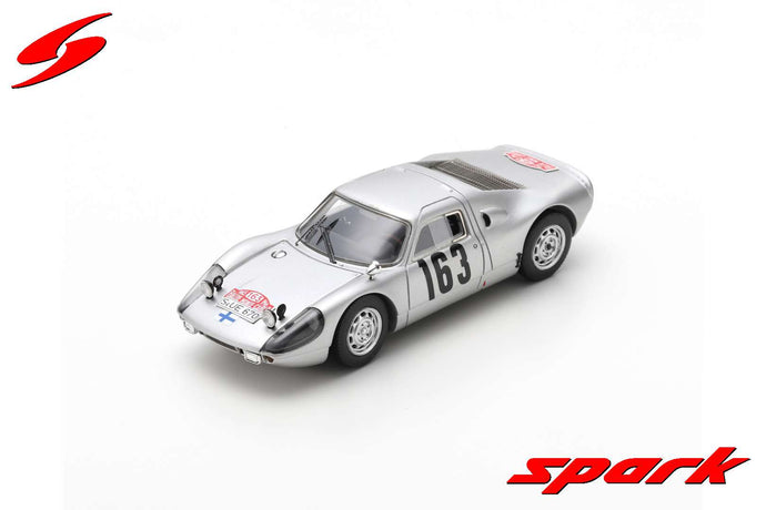 PORSCHE 904 CARRERA GTS N.163 RALLY MONTE CARLO 1965 TOIVONEN-JARVI 1:43
