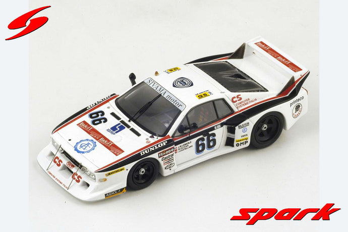 LANCIA BETA MONTE CARLO N.66 12th LM 1982 LEMERLE-CASTELLANO-OLIVAR 1:43