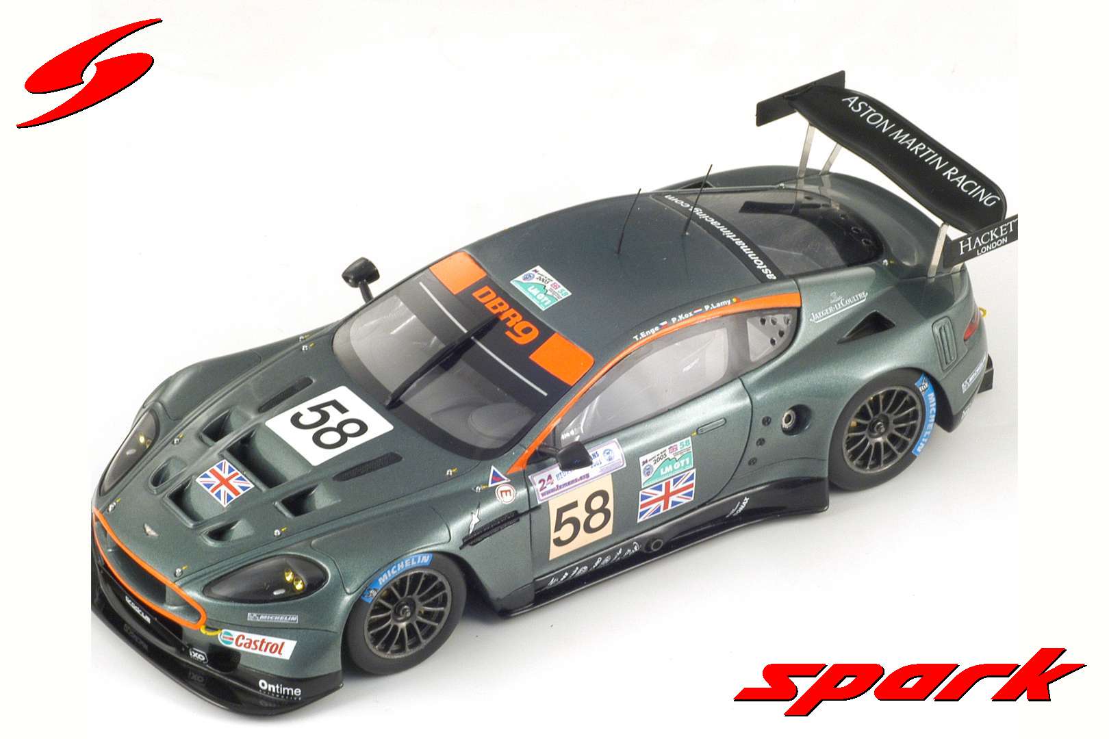 Spark Aston Martin DBR9 2005年1/24 No.59 Games Toys 【公式通販】