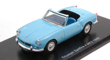 Indlæs billede til gallerivisning TRIUMPH SPITFIRE 4 MK2 1965 LIGHT BLUE 1:43