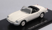 Indlæs billede til gallerivisning TRIUMPH SPITFIRE MK3 1967 WHITE 1:43