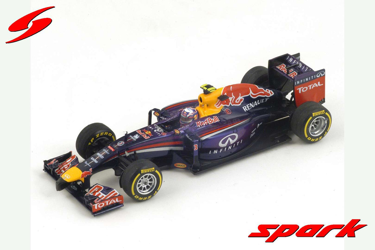 RED BULL D.RICCIARDO 2014 N.3 2nd (DSQ) AUSTRALIAN GP 1:43