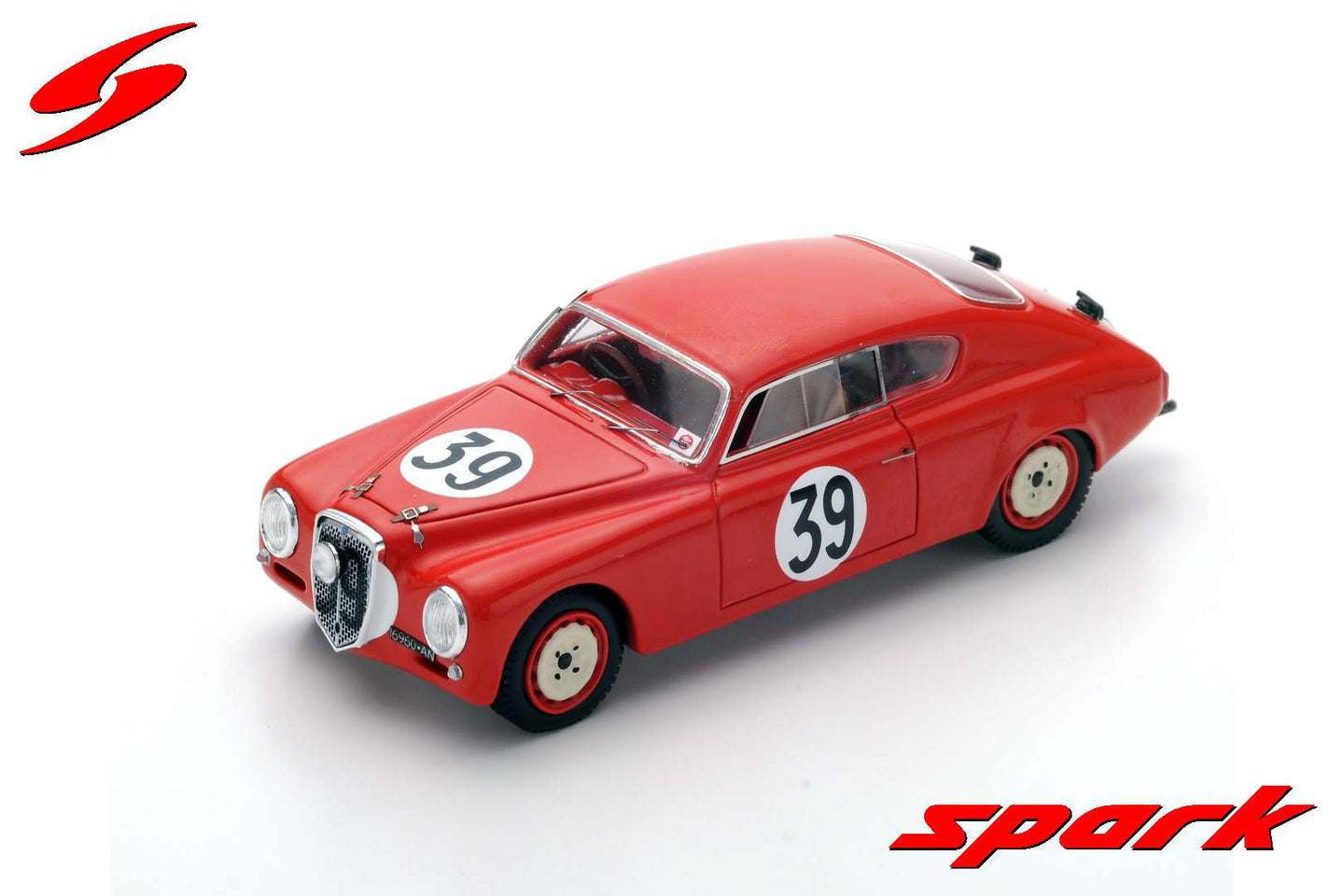 LANCIA AURELIA B20 N.39 6th LM 1952 L.VALENZANO-U.CASTIGLIONI 1:43