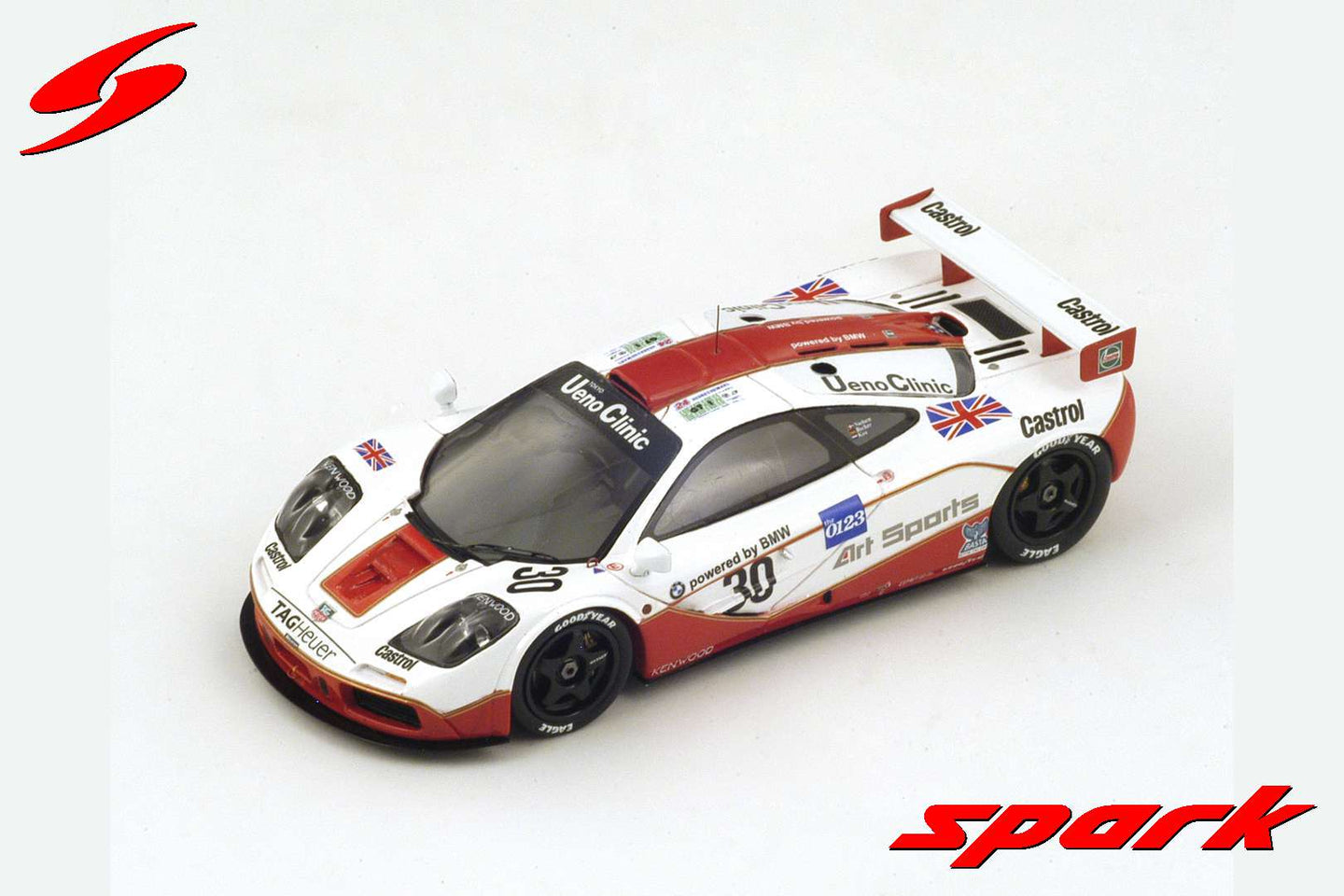 MC LAREN F1 GTR N.30 4th LM 1996 NIELSEN-BSCHER-KOX 1:43