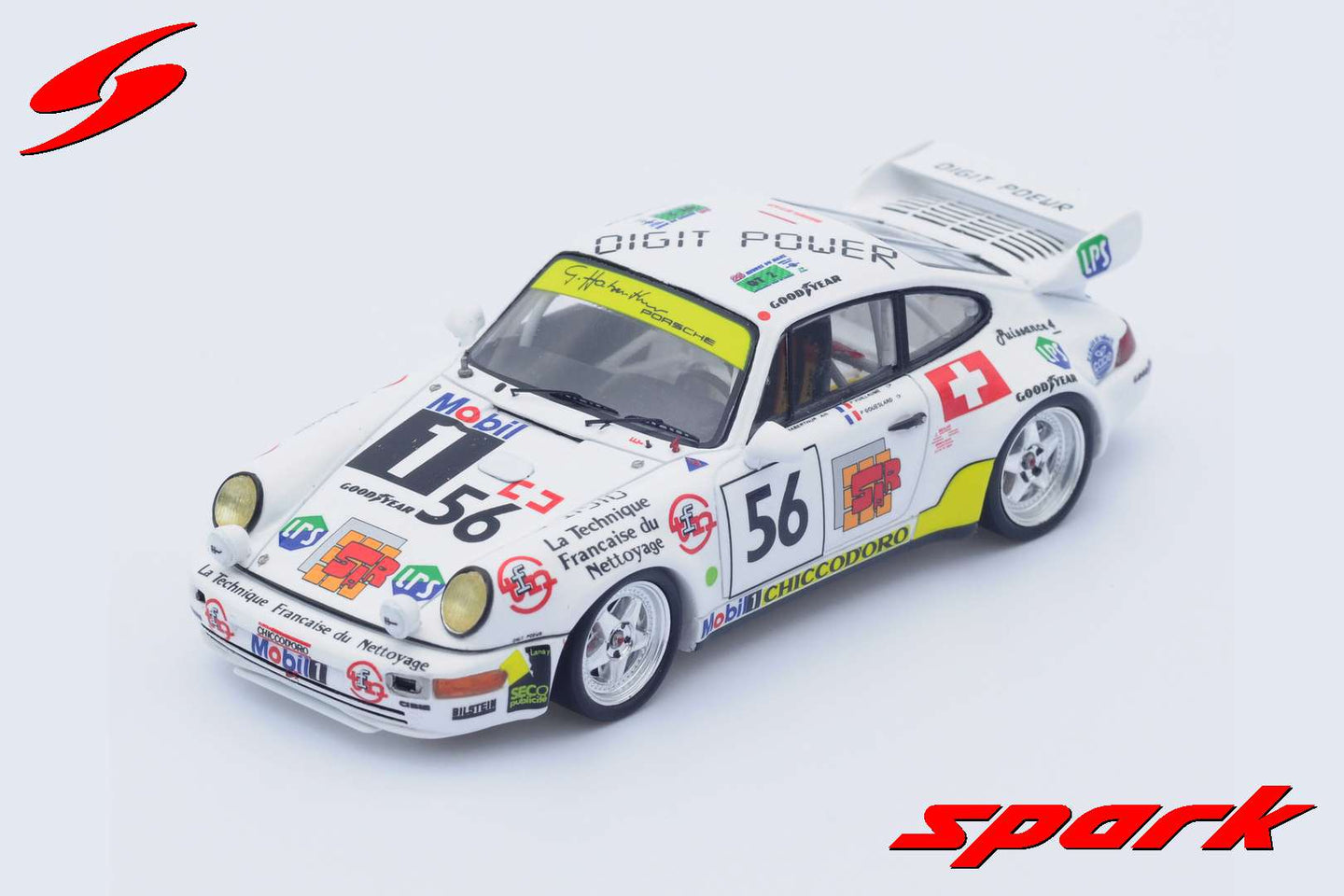 PORSCHE 911 RSR N.56 DNF LM 1994 VUILLAUME-GOUESLARD-HABERTHUR 1:43