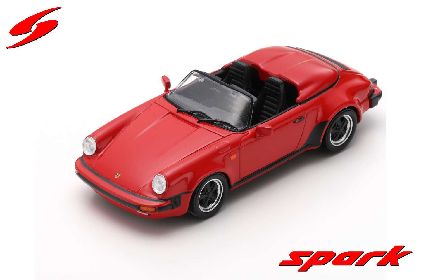 PORSCHE 911 3.2 SPEEDSTER TURBO-LOOK 1989 RED 1:43