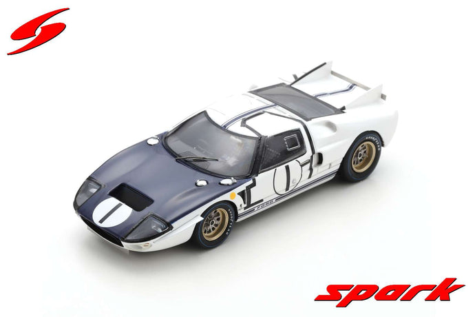 FORD GT40 MK2 N.1 LM 1965 K.MILES-B.MC LAREN 1:43