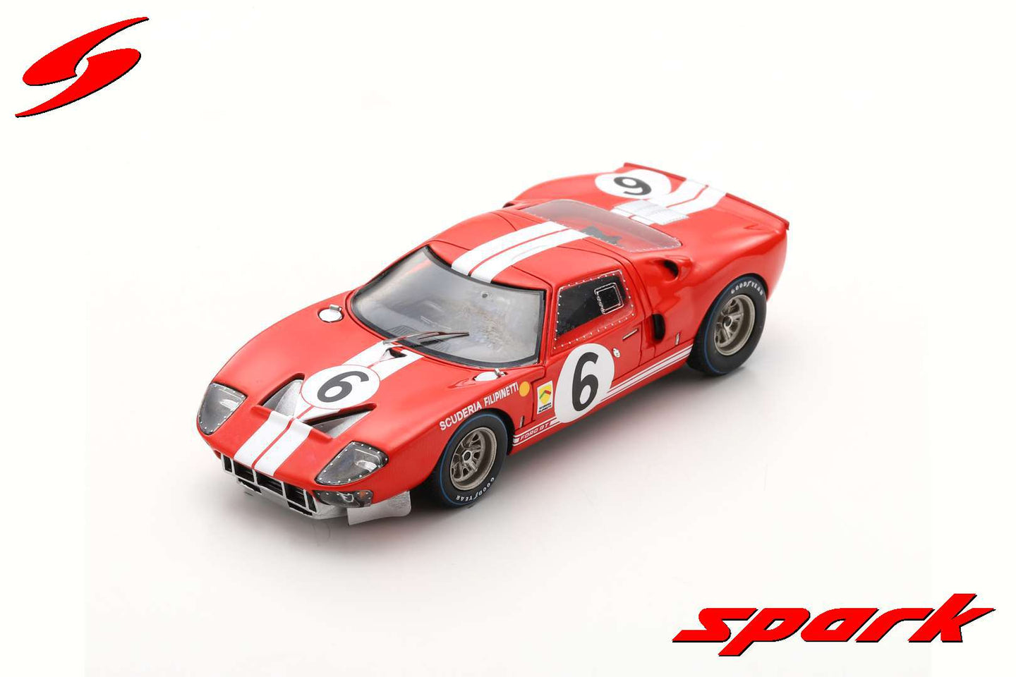 FORD GT40 N.6 LM 1965 H.MULLER-R.BUCKNUM 1:43