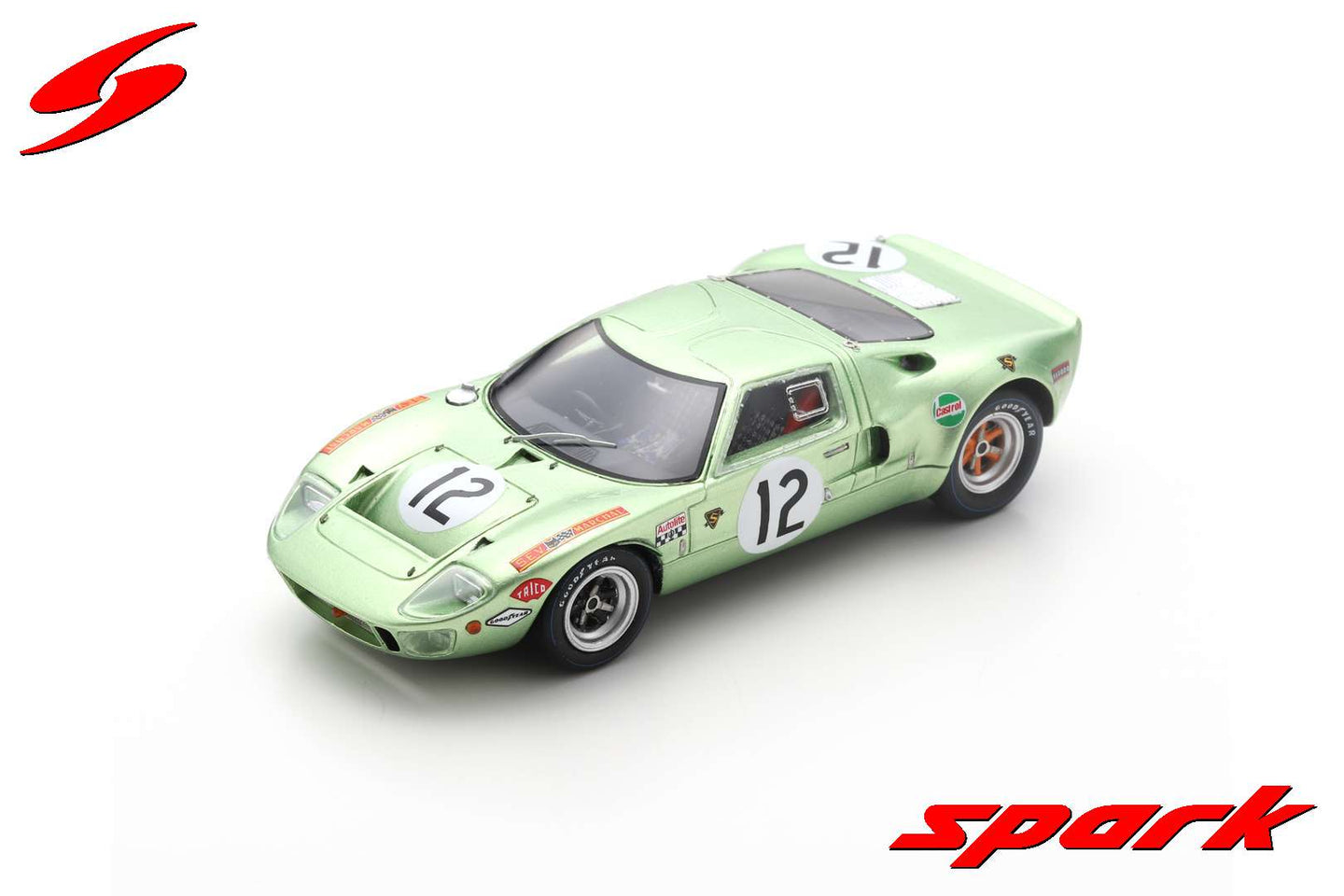 FORD GT40 N.12 LM 1968 P.SALMON-E.LIDDELL 1:43