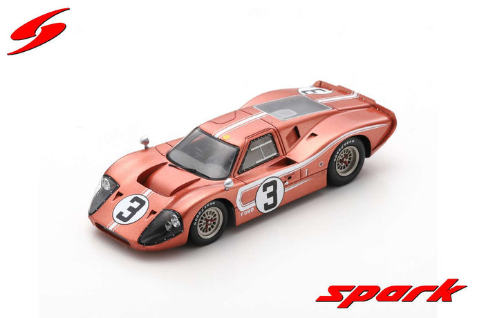 FORD GT40 MK IV N.3 LM 1967 M.ANDRETTI-L.BIANCHI 1:43