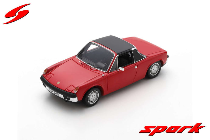 PORSCHE 914/6 1973 RED 1:43