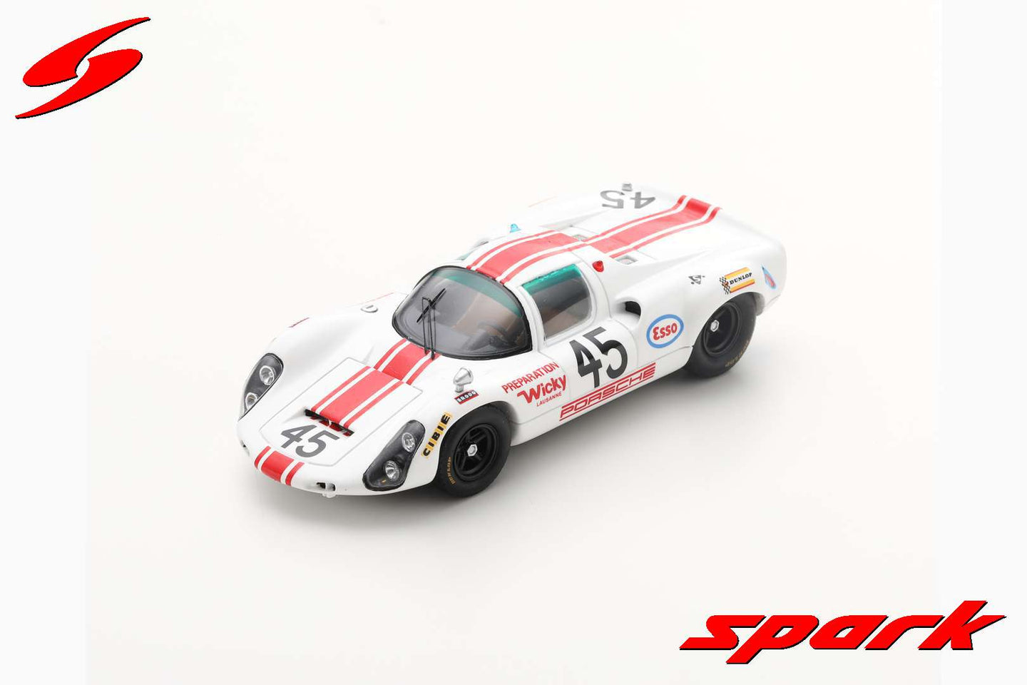 PORSCHE 910 N.45 LM 1968 J.P.HANRIOUD-A.WICHY 1:43